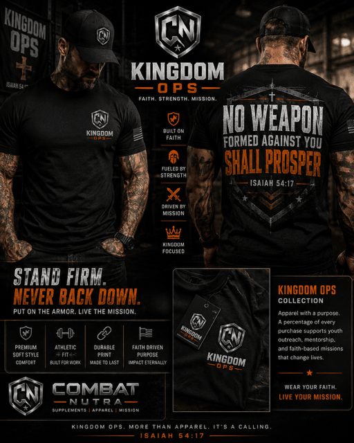 CN Kingdom Ops - No Weapon Short Sleeve T-shirt