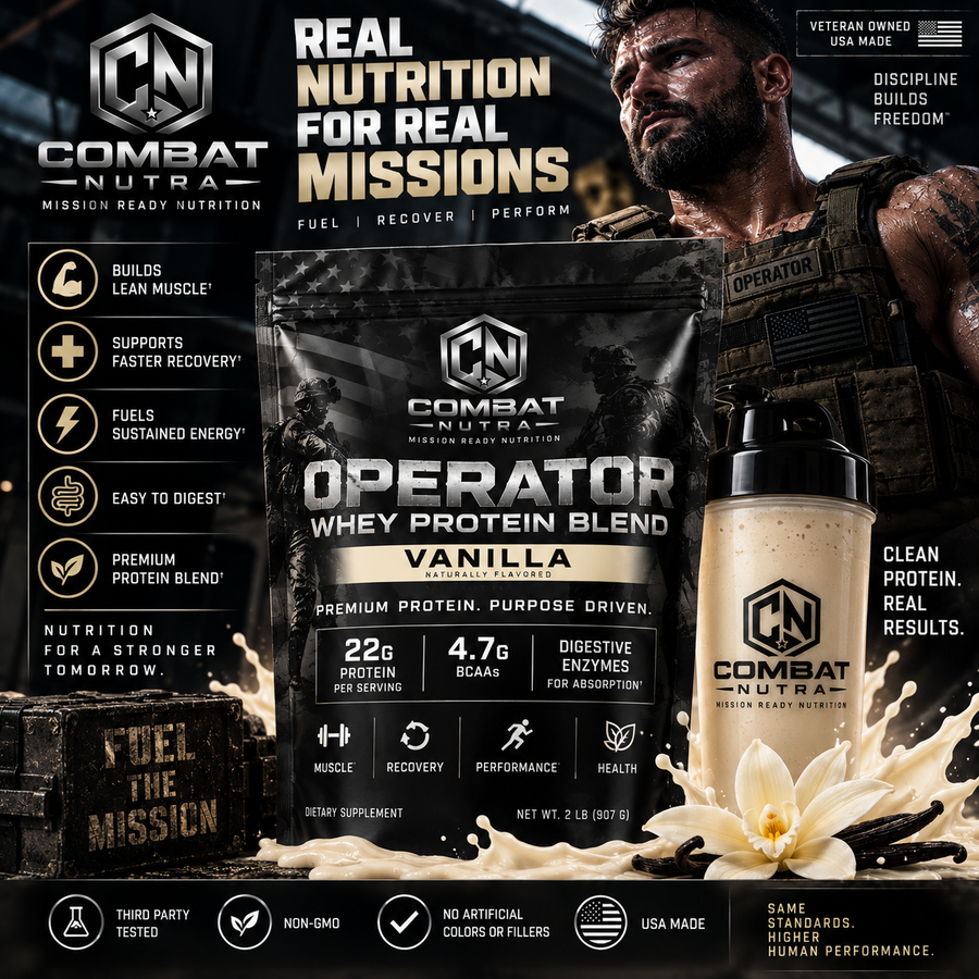 CN Operator Whey Protein Blend (Vanilla)