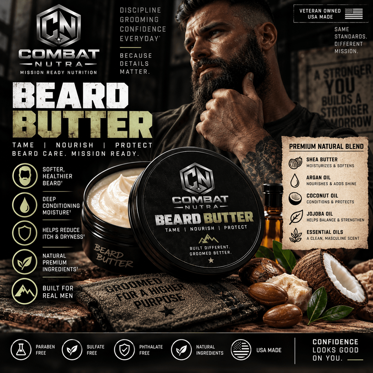 Beard Butter - Combat Nutra