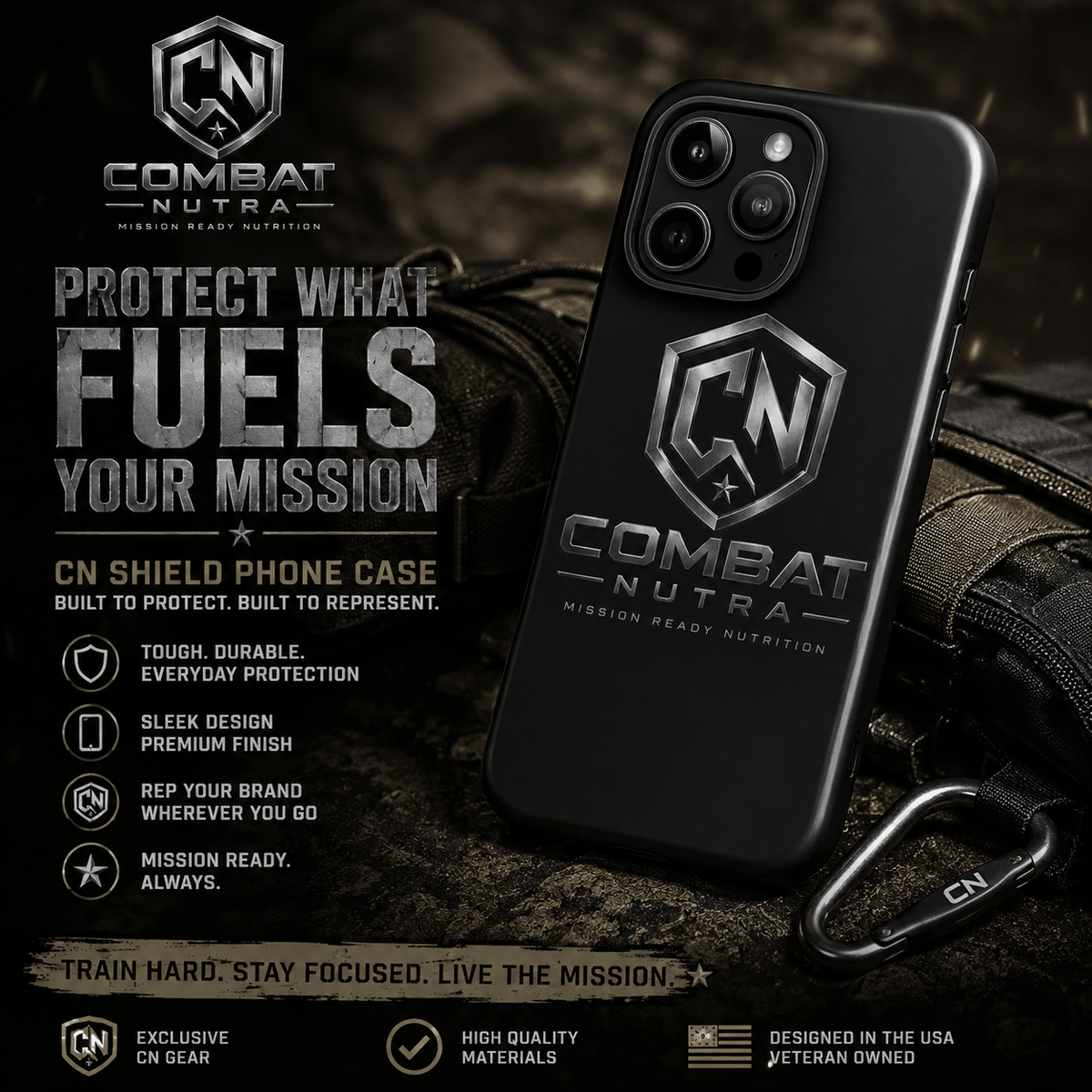CN Tough Case for iPhone® - Combat Nutra